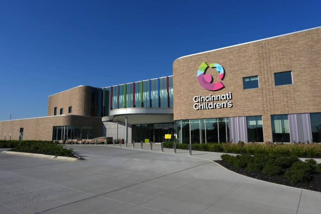 Cincinnati Children’s Hospital Eastgate medical facility in Union Township Ohio